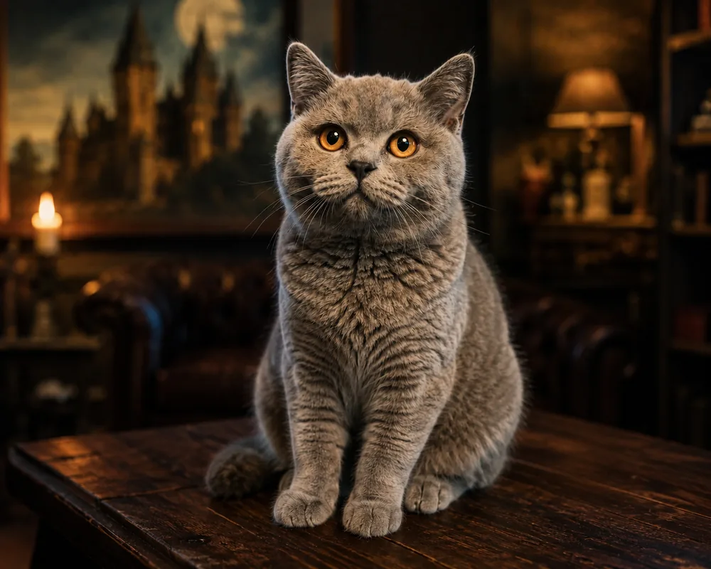 Ash — the real grey cat from Transylvania, the face behind the AshDracula legend